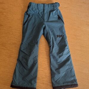 Helly Hansen Kids' Legendary Snow Pants Size 12 in Dark Creek color